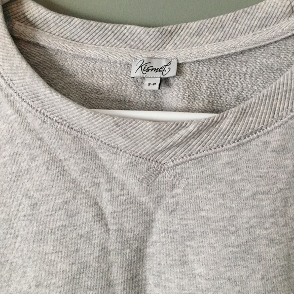 Grey Kismet Sweater with Zipper Details - Picture 2 of 4